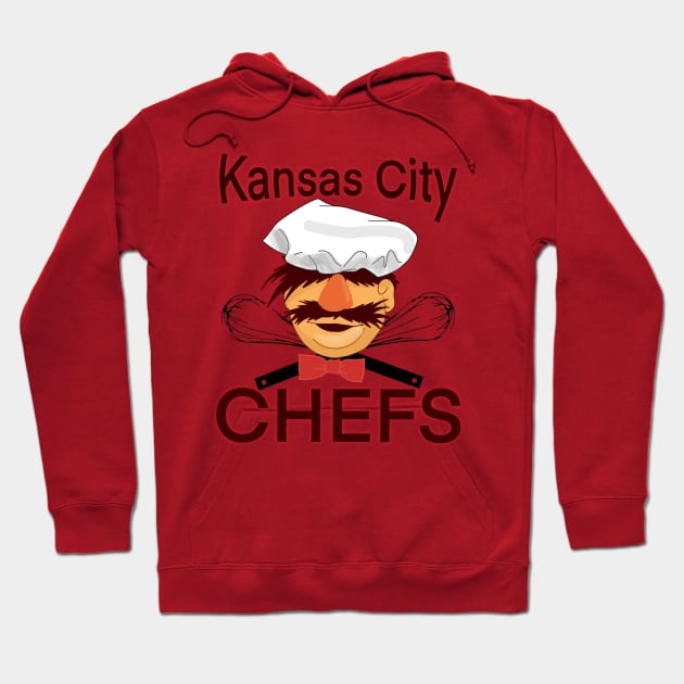 Kansas City Chefs Hoodie by RiffRaffComics